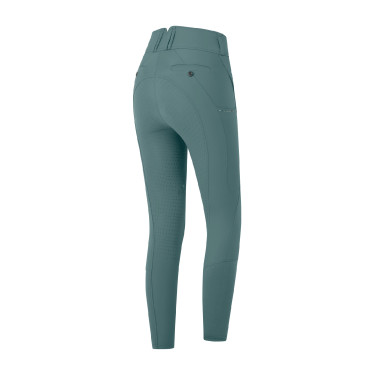 Pantalón de equitación ELT Mathilda Glam de talle alto Verde pino