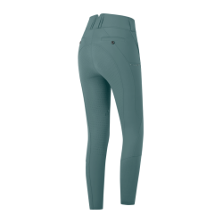 Pantalón de equitación ELT Mathilda Glam de talle alto Verde pino