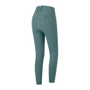 Pantalón de equitación ELT Mathilda Glam de talle alto Verde pino