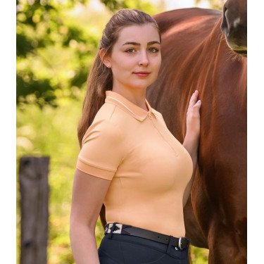 Polo técnico ELT Prag Melocotón Rosa