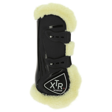 Protectores de tendón abotonadas Norton XTR de borreguillo sintético Protectores de tendón abotonadas Norton XTR de borreguillo sintético