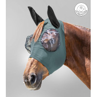 Máscara antimoscas Waldhausen Puck Verde pino