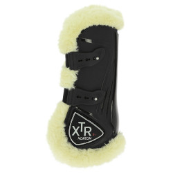 Protectores de tendón abotonadas Norton XTR de borreguillo sintético Protectores de tendón abotonadas Norton XTR de borreguillo sintético