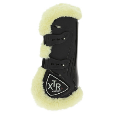 Protectores de tendón abotonadas Norton XTR de borreguillo sintético Protectores de tendón abotonadas Norton XTR de borreguillo sintético