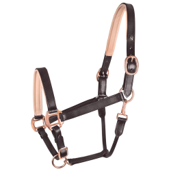 Cabezada de cuero Rosé Waldhausen X-Line Castaño Marr&amp;amp;amp;oacute;n