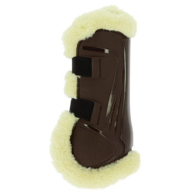 Protectores de tendón abotonadas Norton XTR de borreguillo sintético Protectores de tendón abotonadas Norton XTR de borreguillo sintético