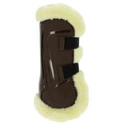 Protectores de tendón abotonadas Norton XTR de borreguillo sintético Protectores de tendón abotonadas Norton XTR de borreguillo sintético