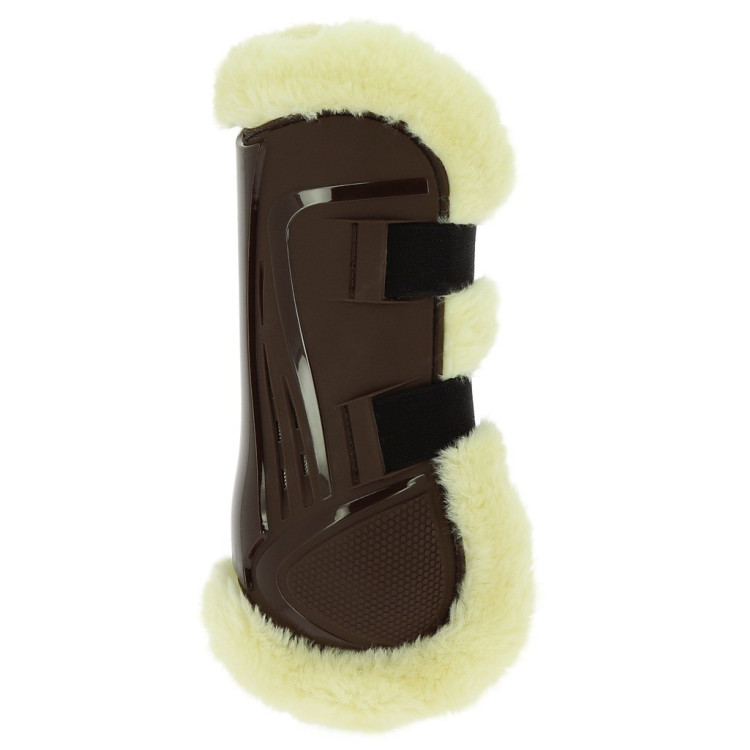 Protectores de tendón abotonadas Norton XTR de borreguillo sintético Protectores de tendón abotonadas Norton XTR de borreguillo sintético