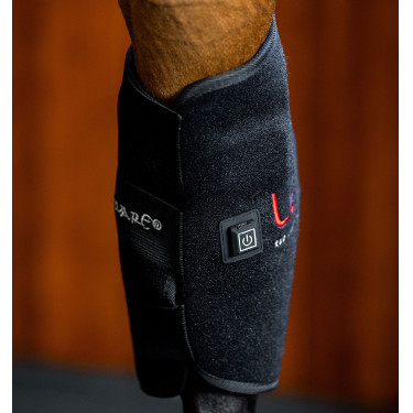 Protector de corvejón de terapia Horseware con luz roja LED