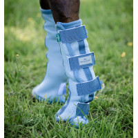 Guêtres anti-mouches Horseware por 2 Azul jaspeado / azul / plateado
