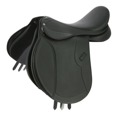 Silla mixta Norton Club Rexine Evol Negro