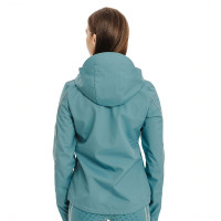 Chaqueta impermeable Horseware Ascend para mujer Verde enebro