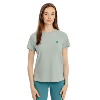 Camiseta de manga corta Active para mujer Horseware Azúl multicolor
