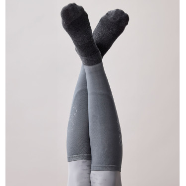 Calcetines de equitación Horseware Crystal Alessandro Albanese Pizarra plateada Gris Calcetines de equitación Horseware Crystal Alessandro Albanese Pizarra plateada Gris
