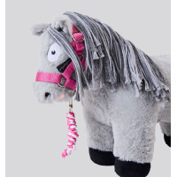 Cabezada y ramal Horseware para Crafty Ponies Rose witney Rosa