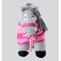 Cabezada y ramal Horseware para Crafty Ponies Rose witney Rosa