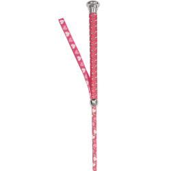 Vara de doma Waldhausen para niño con pequeños corazones Rosa