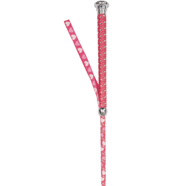 Vara de doma Waldhausen para niño con pequeños corazones Rosa