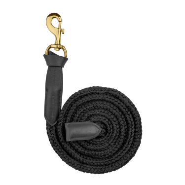 Longe Royal Waldhausen con detalles de cuero Negro