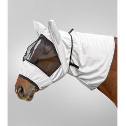 Máscara antimoscas Waldhausen anti-eczema Grís plata