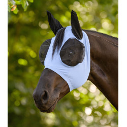 Máscara anti-moscas Waldhausen Puck Flex Azul pastel
