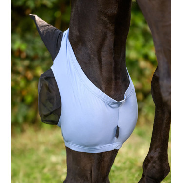 Máscara anti-moscas Waldhausen Puck Flex Azul pastel