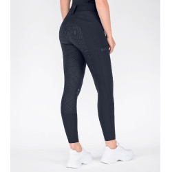 Pantalón de equitación ELT Comfort Ride con silicona Azul profundo