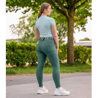 Pantalón de equitación ELT Comfort Ride con silicona Negro