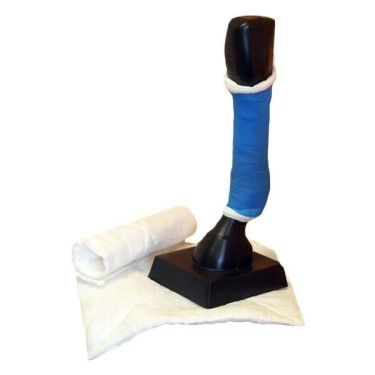 Gasa de algodón cortada y cosida Horse Master