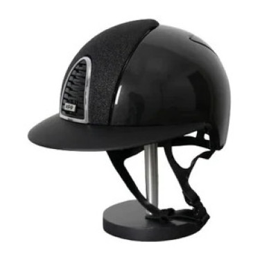 Casco Kep Cromo 2.0 Edición limitada Monza visera polo Negro