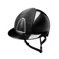 Casco Kep Cromo 2.0 Edición limitada Brescia visera polo Negro