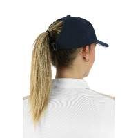 Gorra Je t'aime Equithème EK-Ponytail Negro