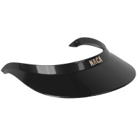 Visera Extragrande Naca Brillante Negro