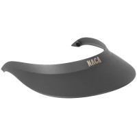 Visera Extra Ancha Naca Mate Negro