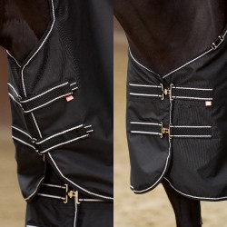 Manta de paddock Imperial Riding Basic con cuello desmontable de 400 g