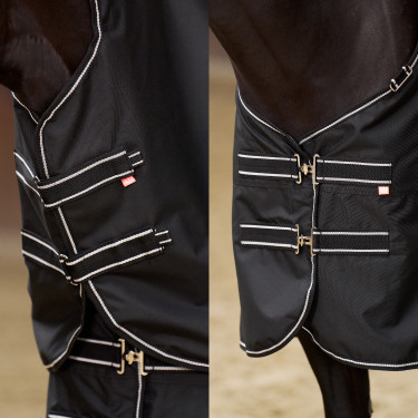 Manta de paddock Imperial Riding Basic con cuello desmontable de 400 g