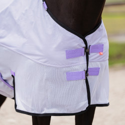 Cubre caballo antimoscas e impermeable Imperial Riding Super-dry Glicina Violeta