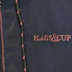 Chaqueta mujer Poka Flags & Cup Azul marino Chaqueta mujer Poka Flags & Cup Azul marino