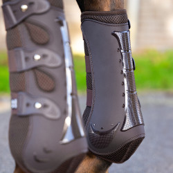 Guarniciones de doma Pro mesh Imperial Riding Chocolate Marr&amp;amp;amp;oacute;n