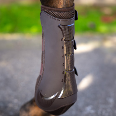 Guarniciones de doma Pro mesh Imperial Riding Chocolate Marr&amp;amp;amp;oacute;n