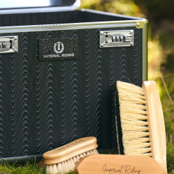 Caja de aseo brillante de equitación imperial