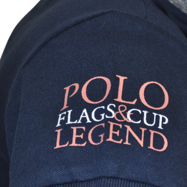 Polo mujer Cordova Flags & Cup Azul marino