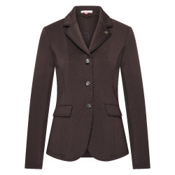 Chaqueta de competición Imperial Riding Basic para mujer Chocolate Marrón Chaqueta de competición Imperial Riding Basic para mujer Chocolate Marrón