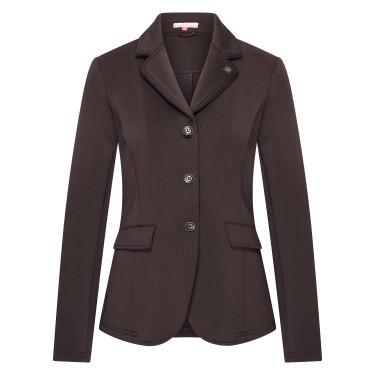 Chaqueta de competición Imperial Riding Basic para mujer Chocolate Marrón Chaqueta de competición Imperial Riding Basic para mujer Chocolate Marrón