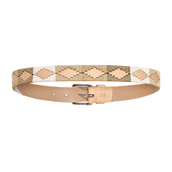 Cinturón HV Polo Chaya mujer Champán Beige