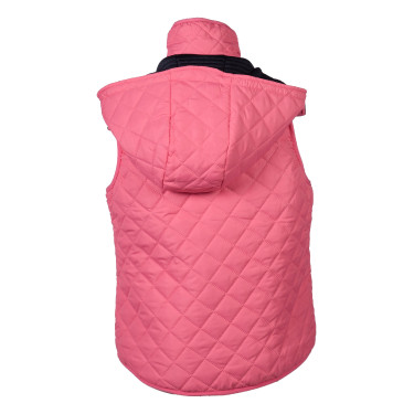 Chaleco sin mangas reversible HKM Maui para niño Fucsia / azúl marino Rosa