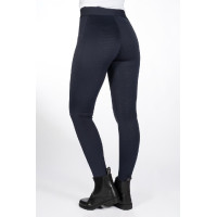 Legging HKM Isabella con asiento completo de silicona Gris