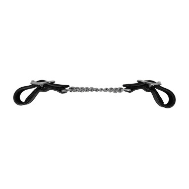 Doble cadena de hackamore New English Dy'on Negro Doble cadena de hackamore New English Dy'on Negro