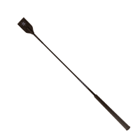 Fusta de salto Velari Balance con empuñadura de goma Negro