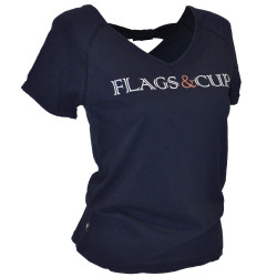Camiseta de mujer Amaluza Flags & Cup Camiseta de mujer Amaluza Flags & Cup